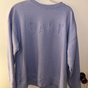 NASH size M/L blue-purple sweatshirt